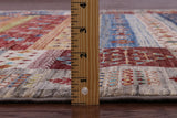 Tribal Persian Gabbeh Hand Knotted Wool Rug - 5' 0" X 6' 9" - Golden Nile