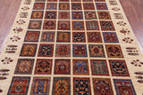 Ivory Garden Design Persian Handmade Wool Rug - 5' 7" X 7' 10" - Golden Nile