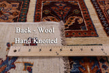 Ivory Garden Design Persian Handmade Wool Rug - 5' 7" X 7' 10" - Golden Nile