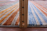Khorjin Persian Gabbeh Hand Knotted Wool Rug - 6' 7" X 9' 8" - Golden Nile