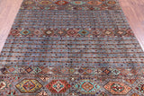 Khorjin Persian Gabbeh Handmade Wool Rug - 5' 8" X 7' 10" - Golden Nile
