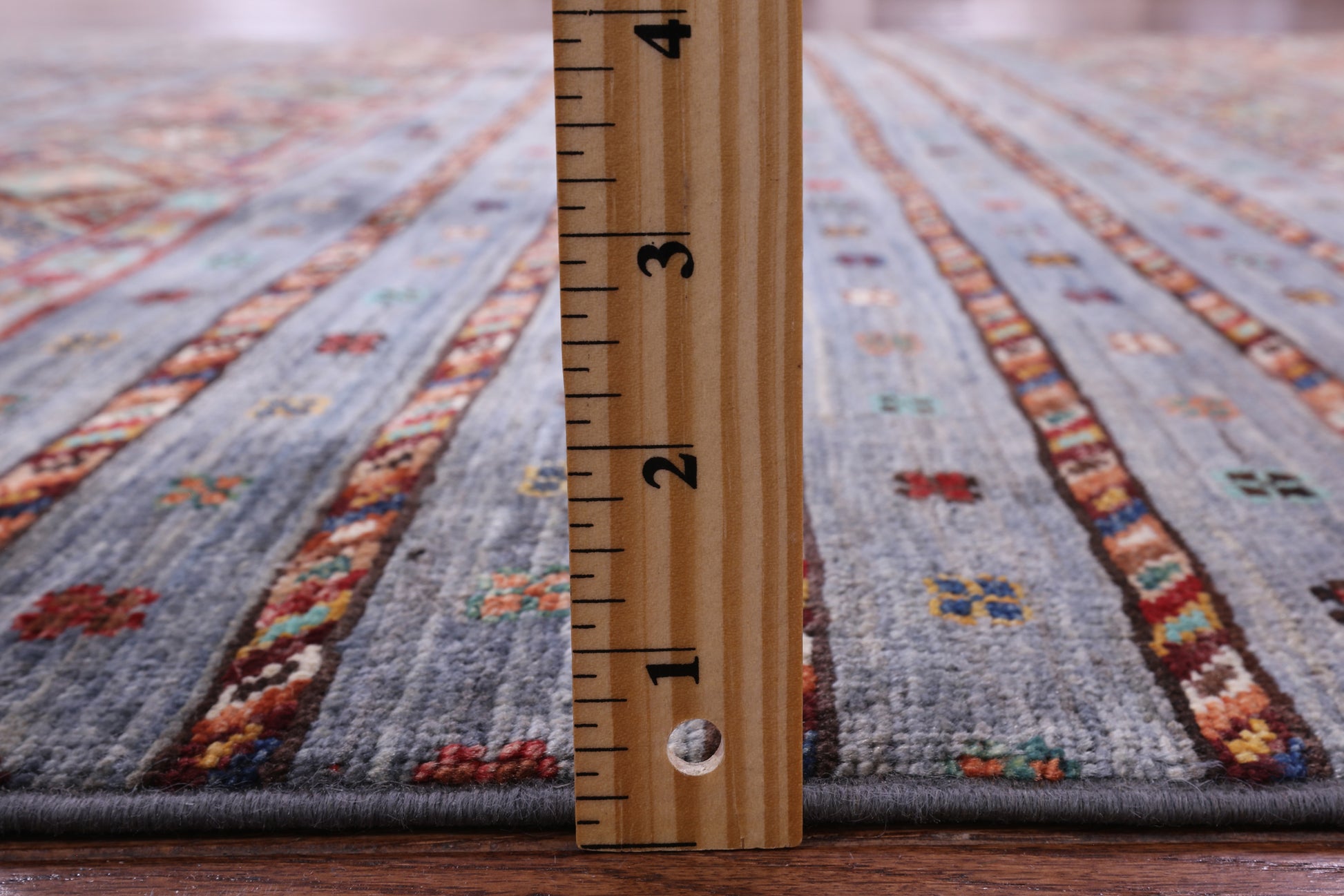 Khorjin Persian Gabbeh Handmade Wool Rug - 5' 8" X 7' 10" - Golden Nile