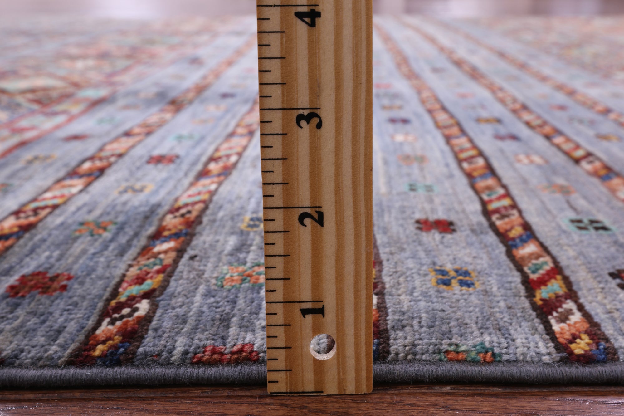 Khorjin Persian Gabbeh Handmade Wool Rug - 5' 8" X 7' 10" - Golden Nile