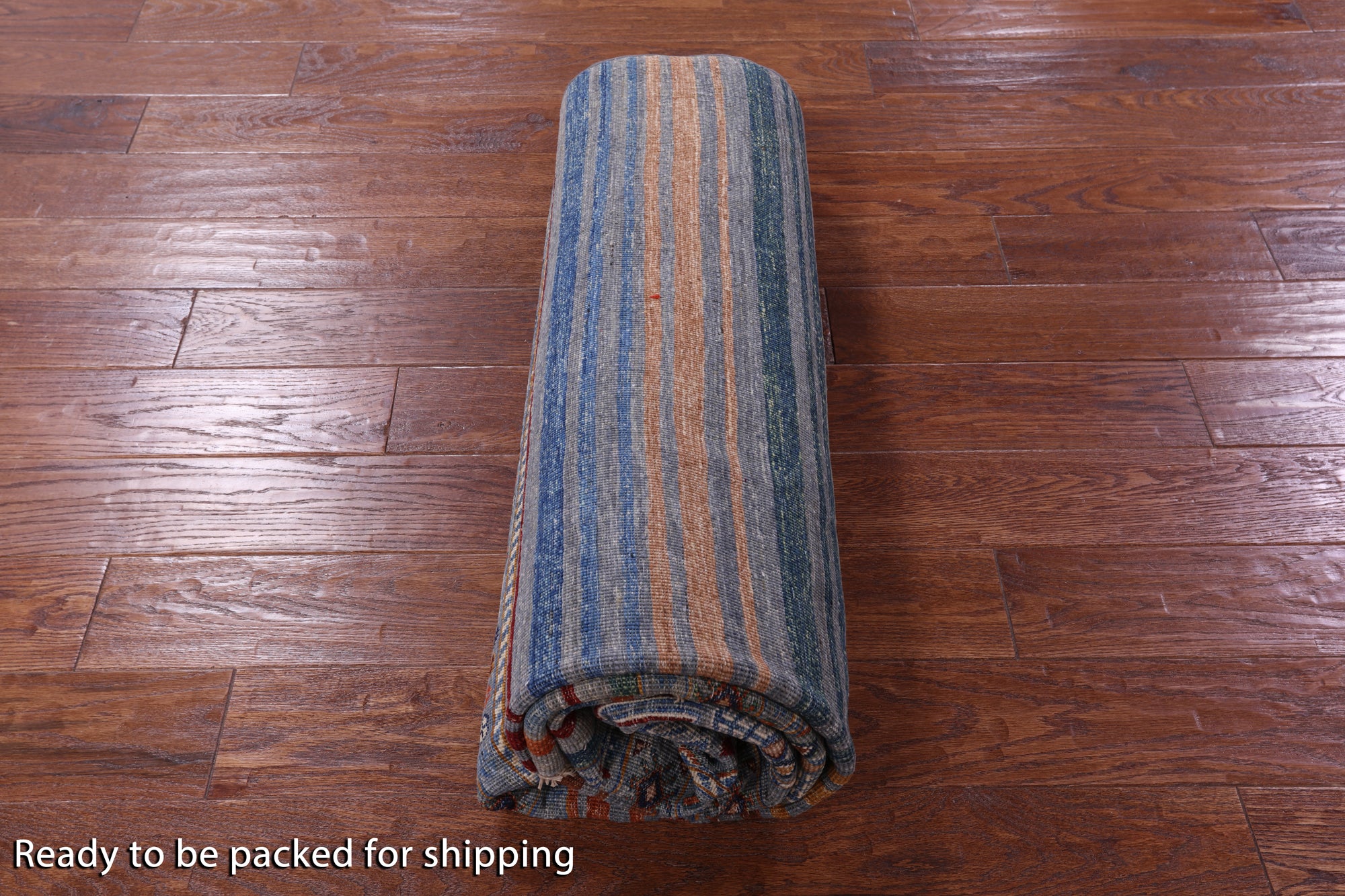 Khorjin Persian Gabbeh Hand Knotted Wool Rug - 5' 8" X 7' 11" - Golden Nile