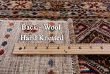 Khorjin Persian Gabbeh Hand Knotted Wool Rug - 5' 6" X 7' 9" - Golden Nile