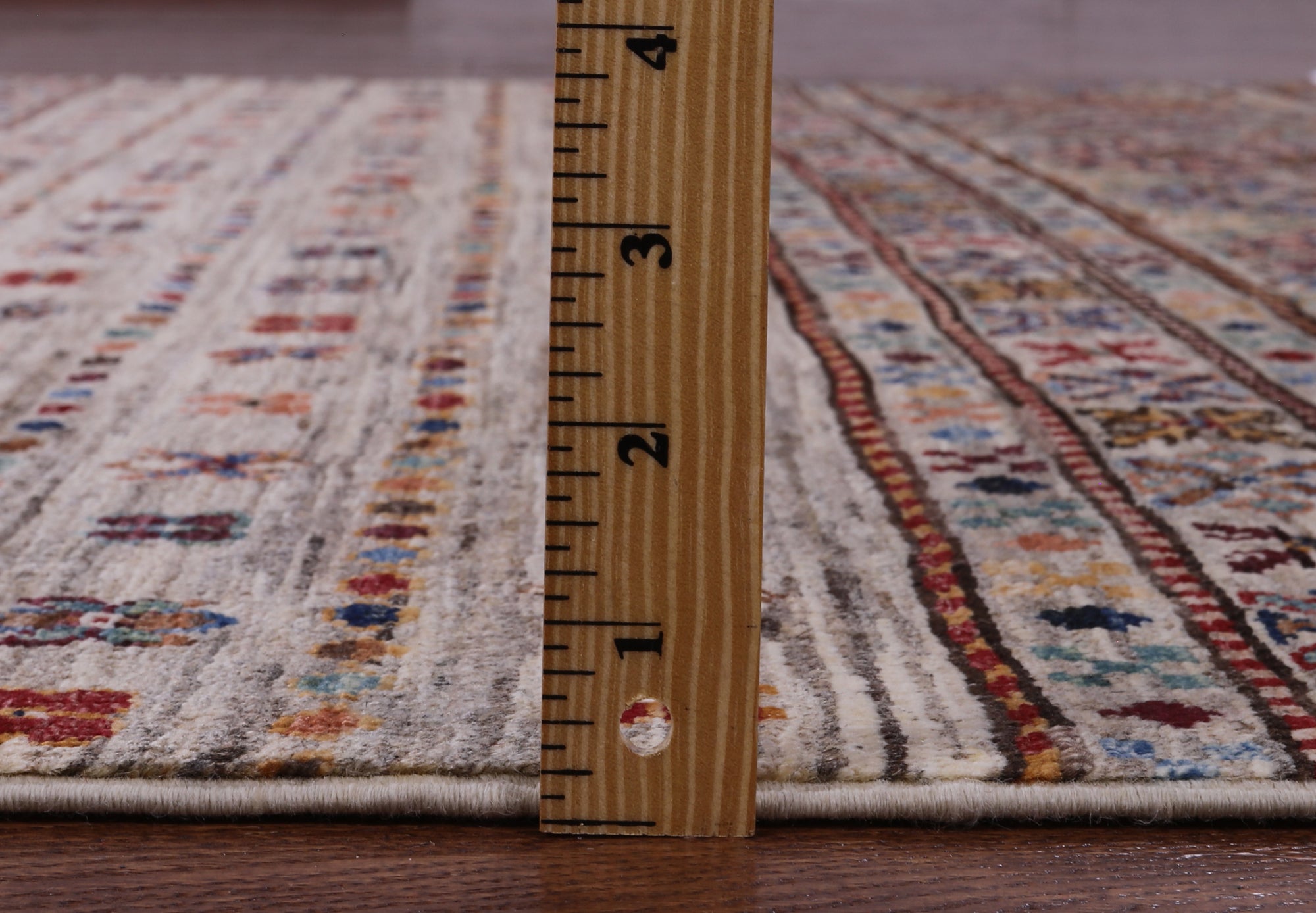 Khorjin Persian Gabbeh Hand Knotted Wool Rug - 5' 6" X 7' 9" - Golden Nile