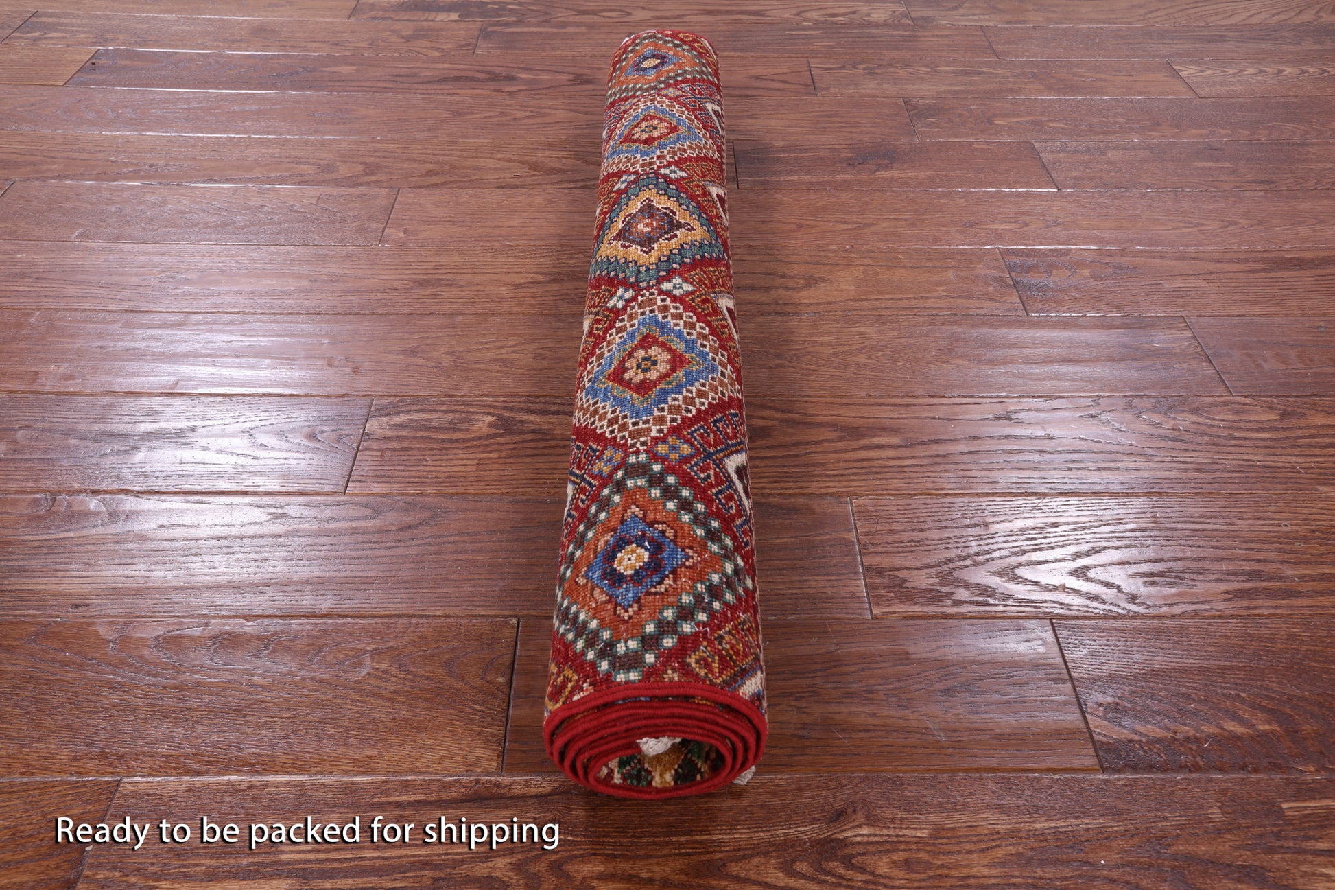 Khorjin Persian Gabbeh Handmade Wool Rug - 3' 2" X 4' 9" - Golden Nile