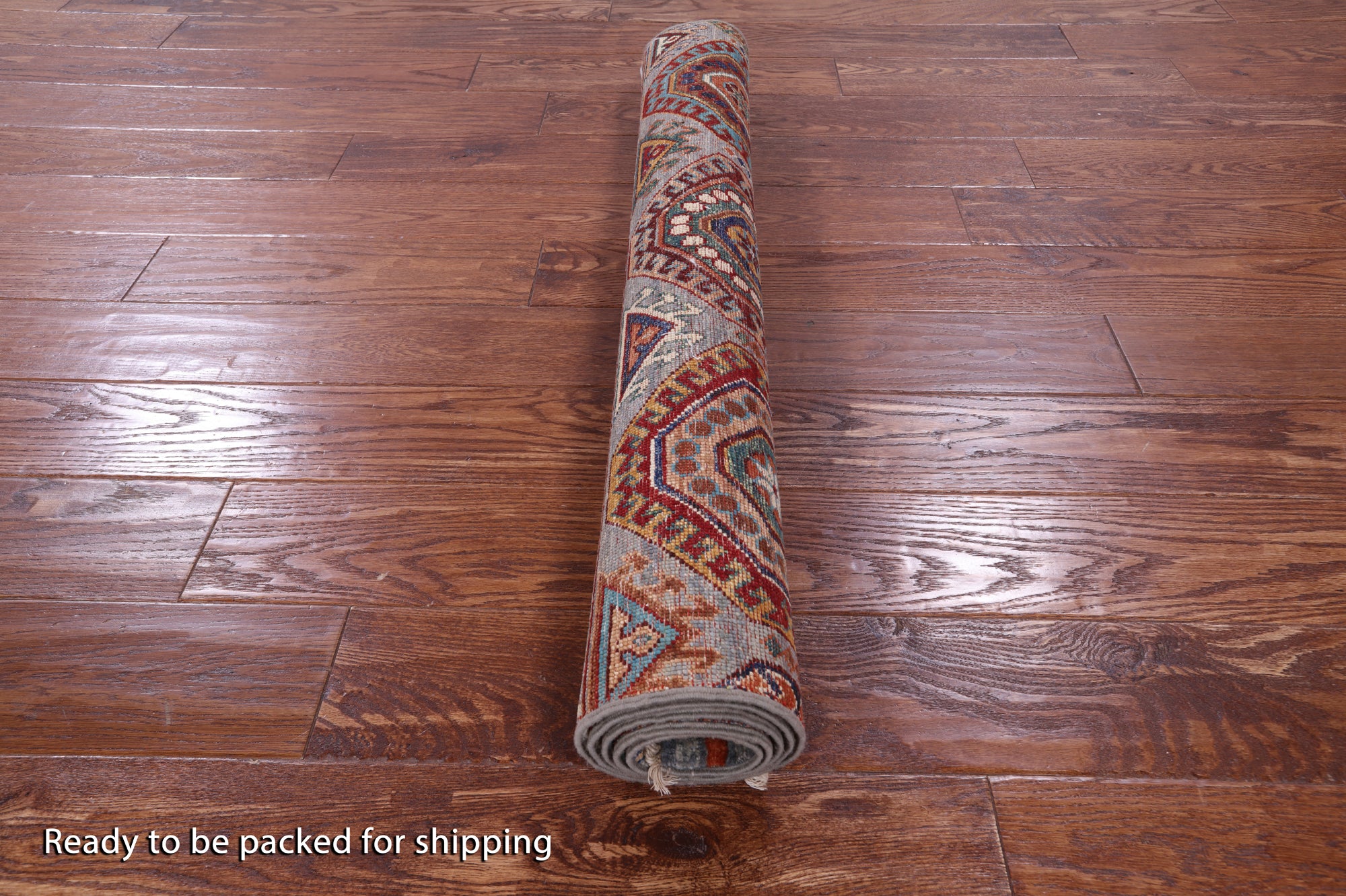Khorjin Persian Gabbeh Handmade Wool Rug - 3' 4" X 5' 1" - Golden Nile