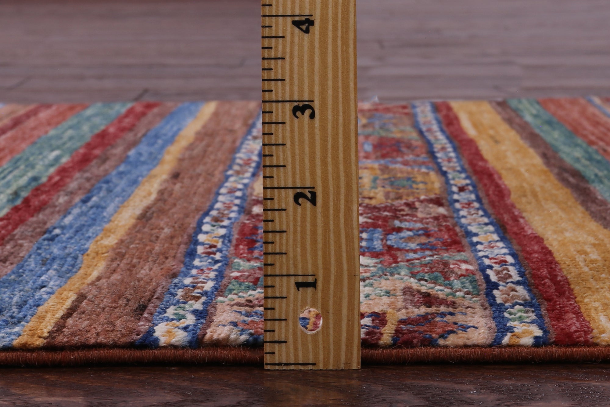 Khorjin Persian Gabbeh Hand Knotted Wool Rug - 2' 6" X 4' 1" - Golden Nile