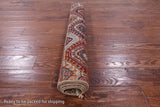 Khorjin Persian Gabbeh Hand Knotted Wool Rug - 3' 3" X 5' 1" - Golden Nile