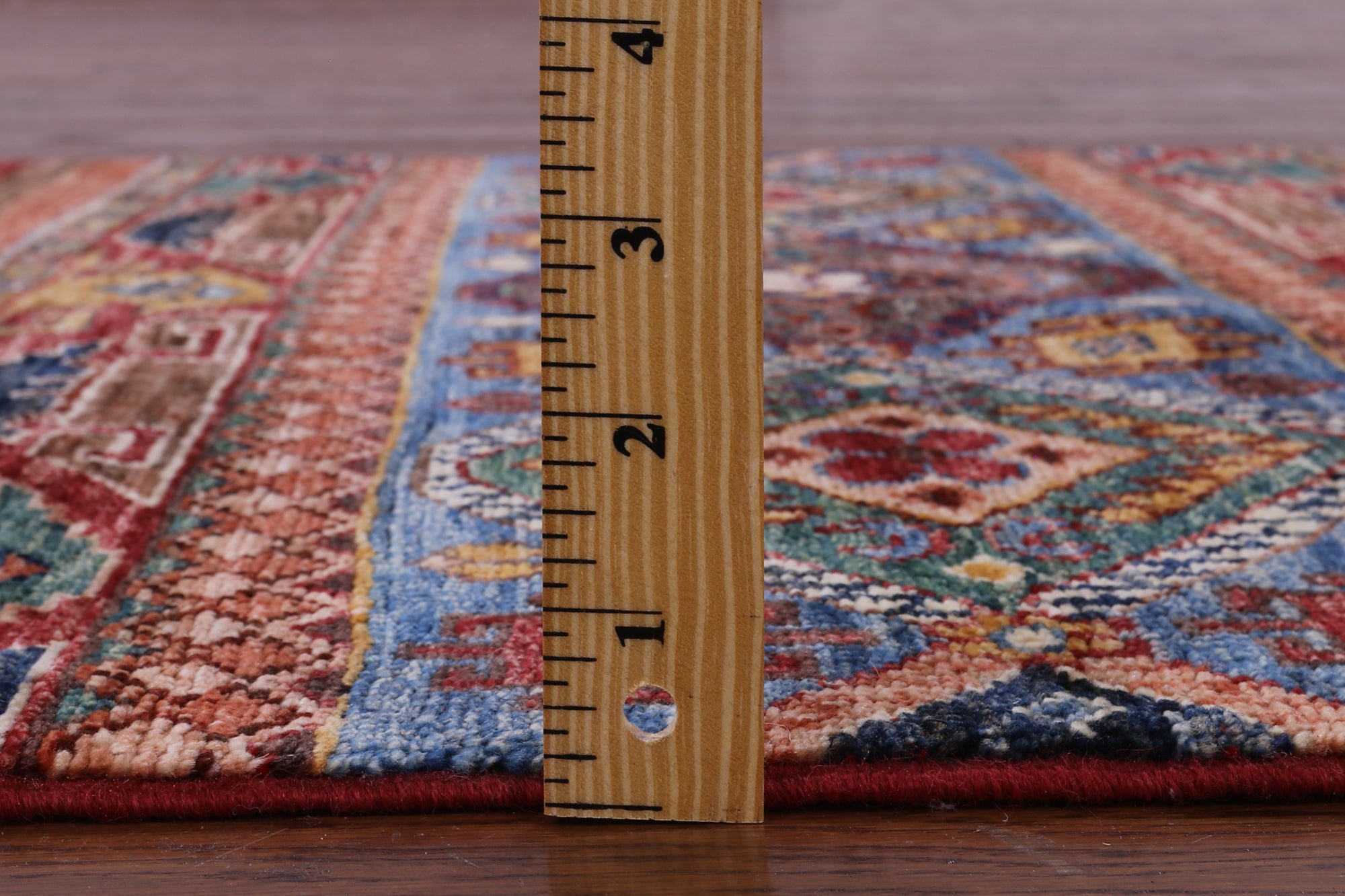 Khorjin Persian Gabbeh Hand Knotted Wool Rug - 2' 9" X 4' 1" - Golden Nile