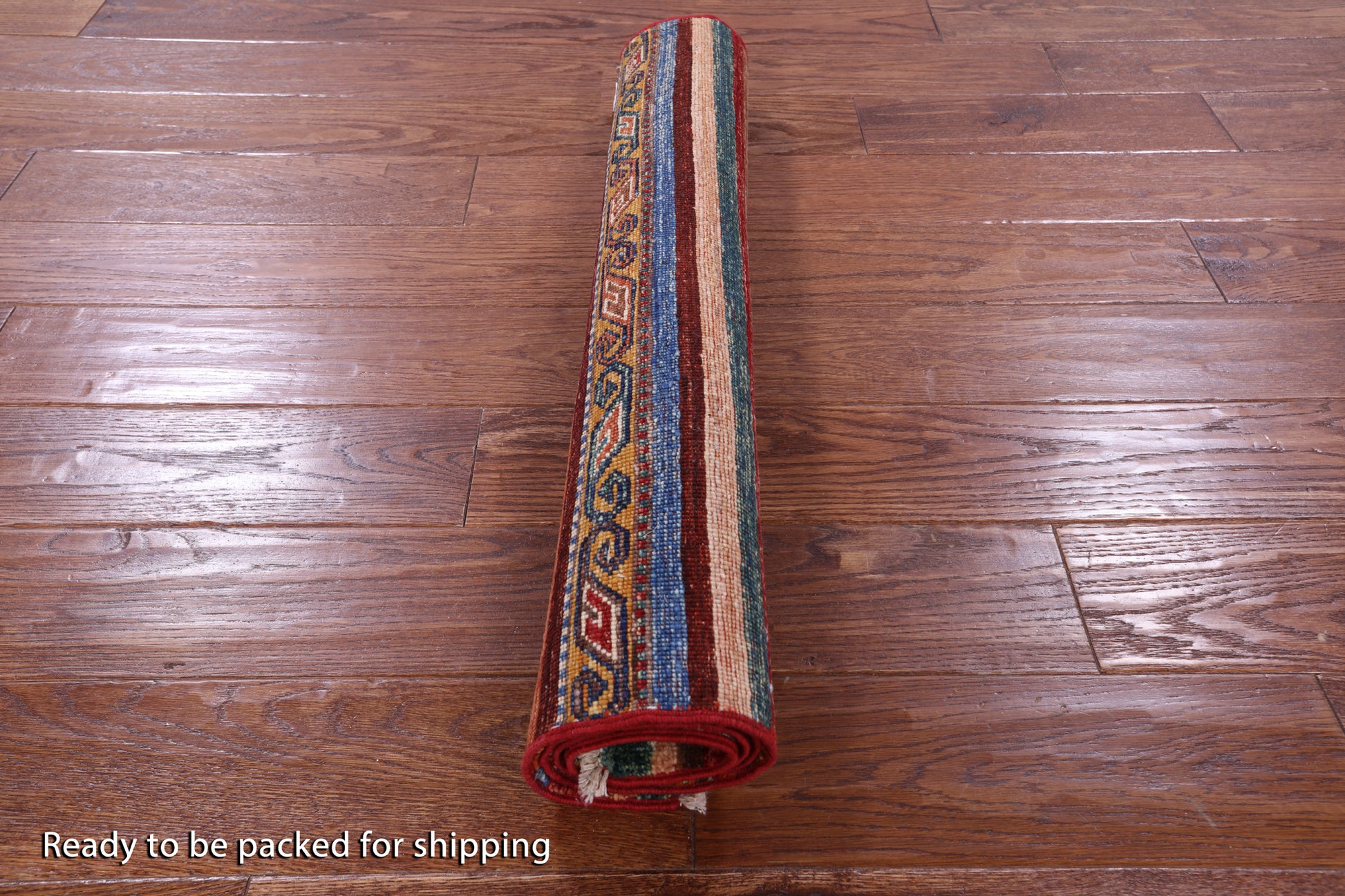 Khorjin Persian Gabbeh Hand Knotted Wool Rug - 2' 9" X 4' 1" - Golden Nile