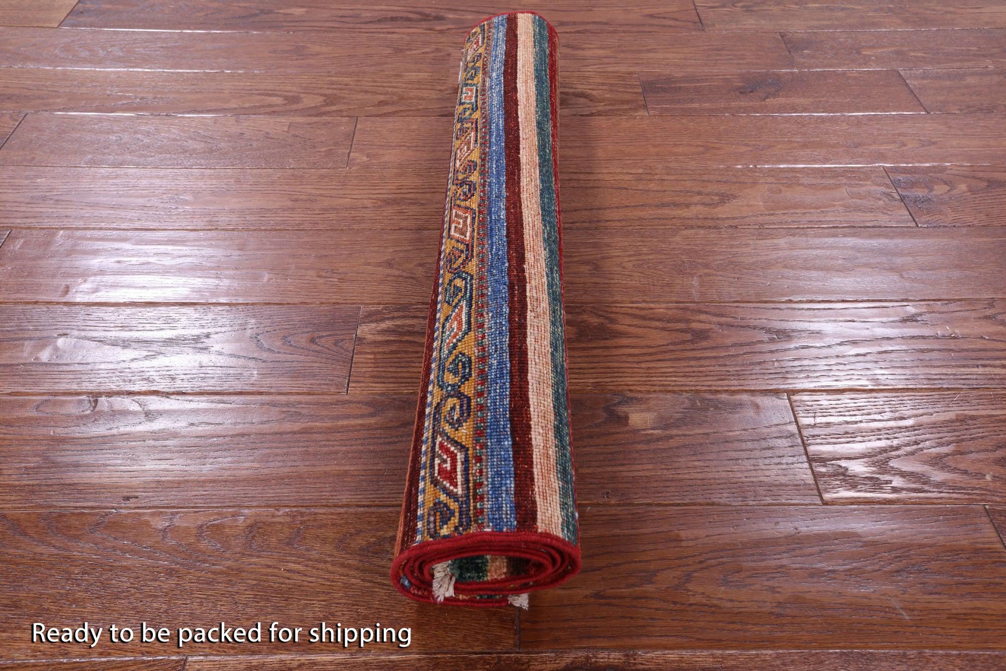 Khorjin Persian Gabbeh Hand Knotted Wool Rug - 2' 9" X 4' 1" - Golden Nile