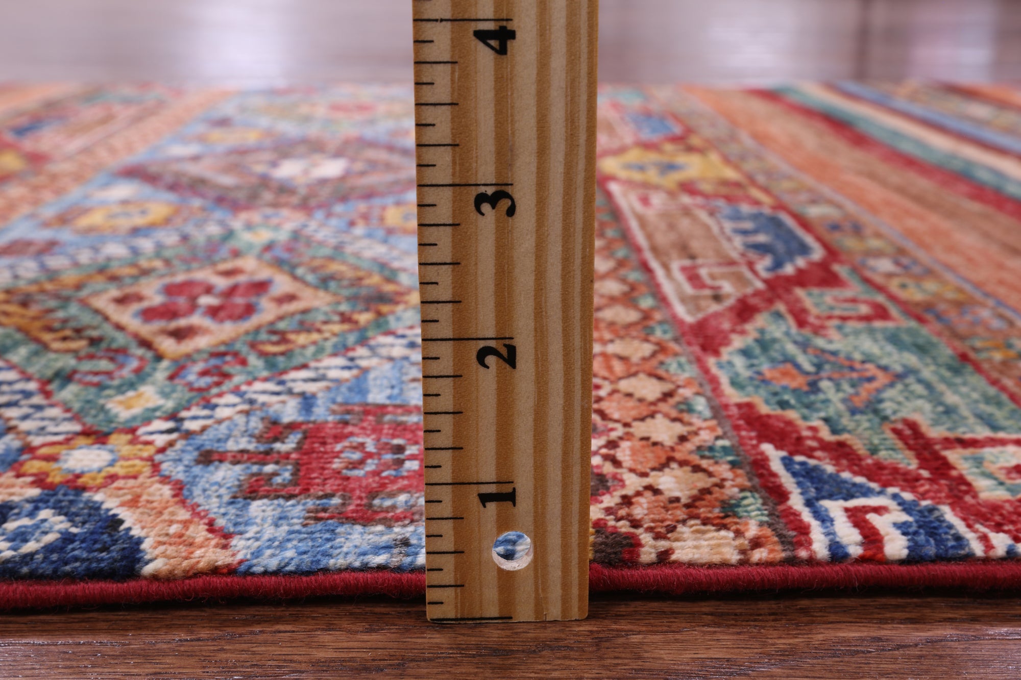 Khorjin Persian Gabbeh Hand Knotted Wool Rug - 2' 9" X 4' 0" - Golden Nile
