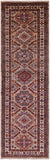 Super Kazak Hand Knotted Wool Runner Rug - 2' 10" X 9' 3" - Golden Nile