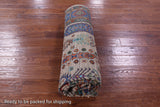 Turkmen Ersari Handmade Wool Rug - 6' 6" X 10' 0" - Golden Nile