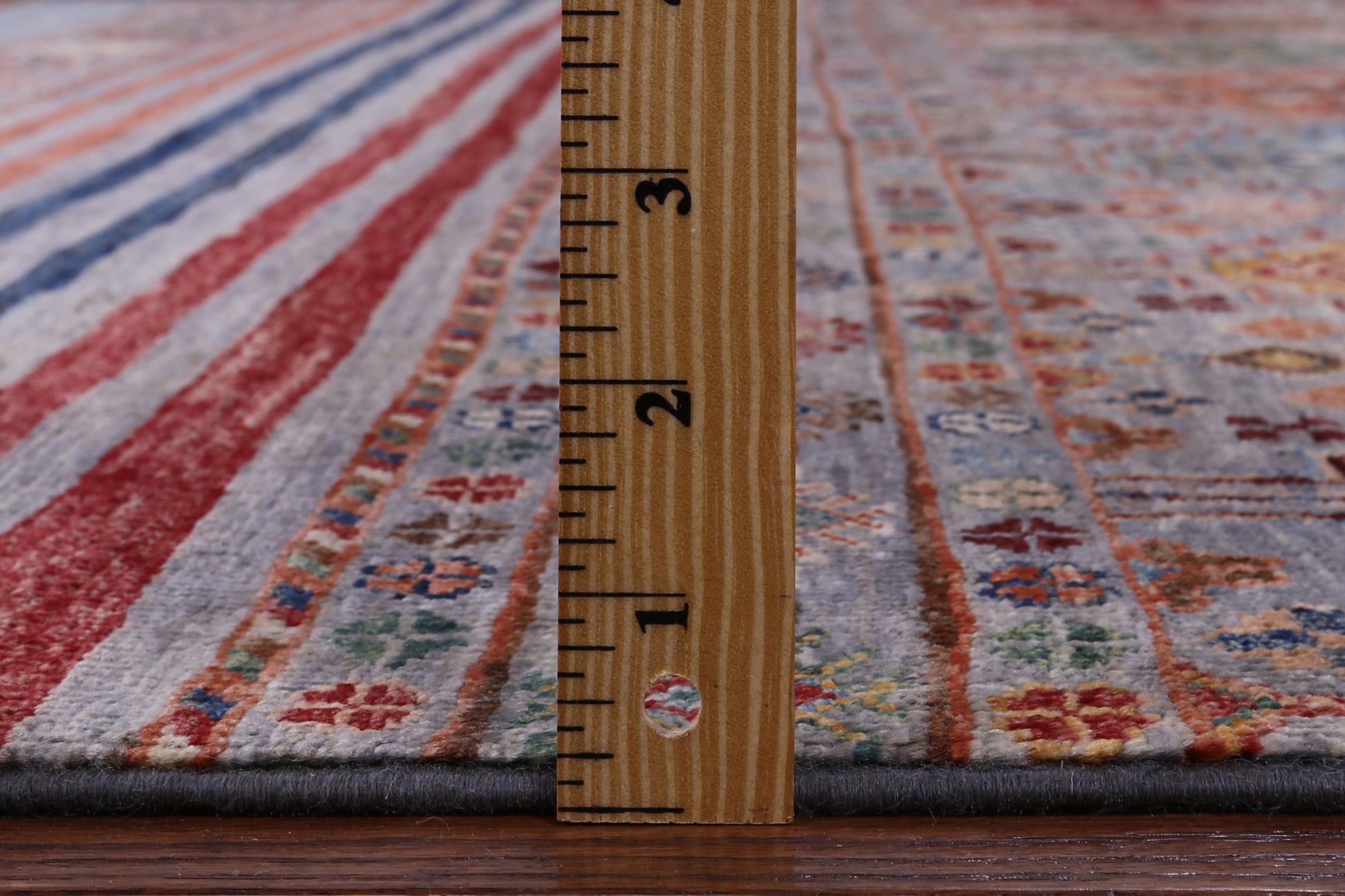 Khorjin Persian Gabbeh Hand Knotted Wool Rug - 6' 10" X 10' 2" - Golden Nile