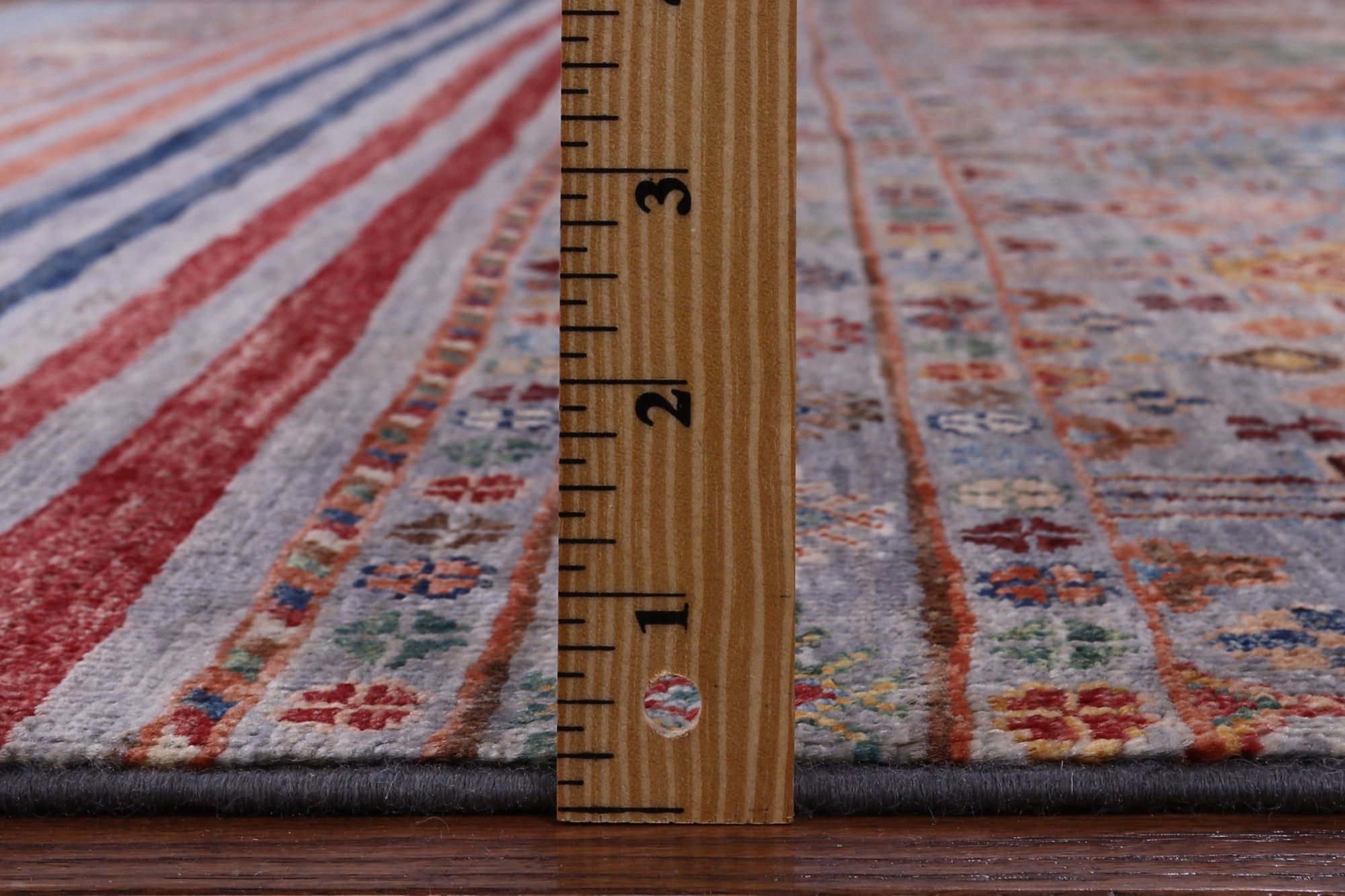 Khorjin Persian Gabbeh Hand Knotted Wool Rug - 6' 10" X 10' 2" - Golden Nile