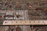 Peshawar Hand Knotted Wool Rug - 5' 9" X 7' 8" - Golden Nile