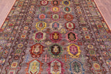 Tribal Persian Handmade Wool Rug - 5' 9" X 7' 10" - Golden Nile