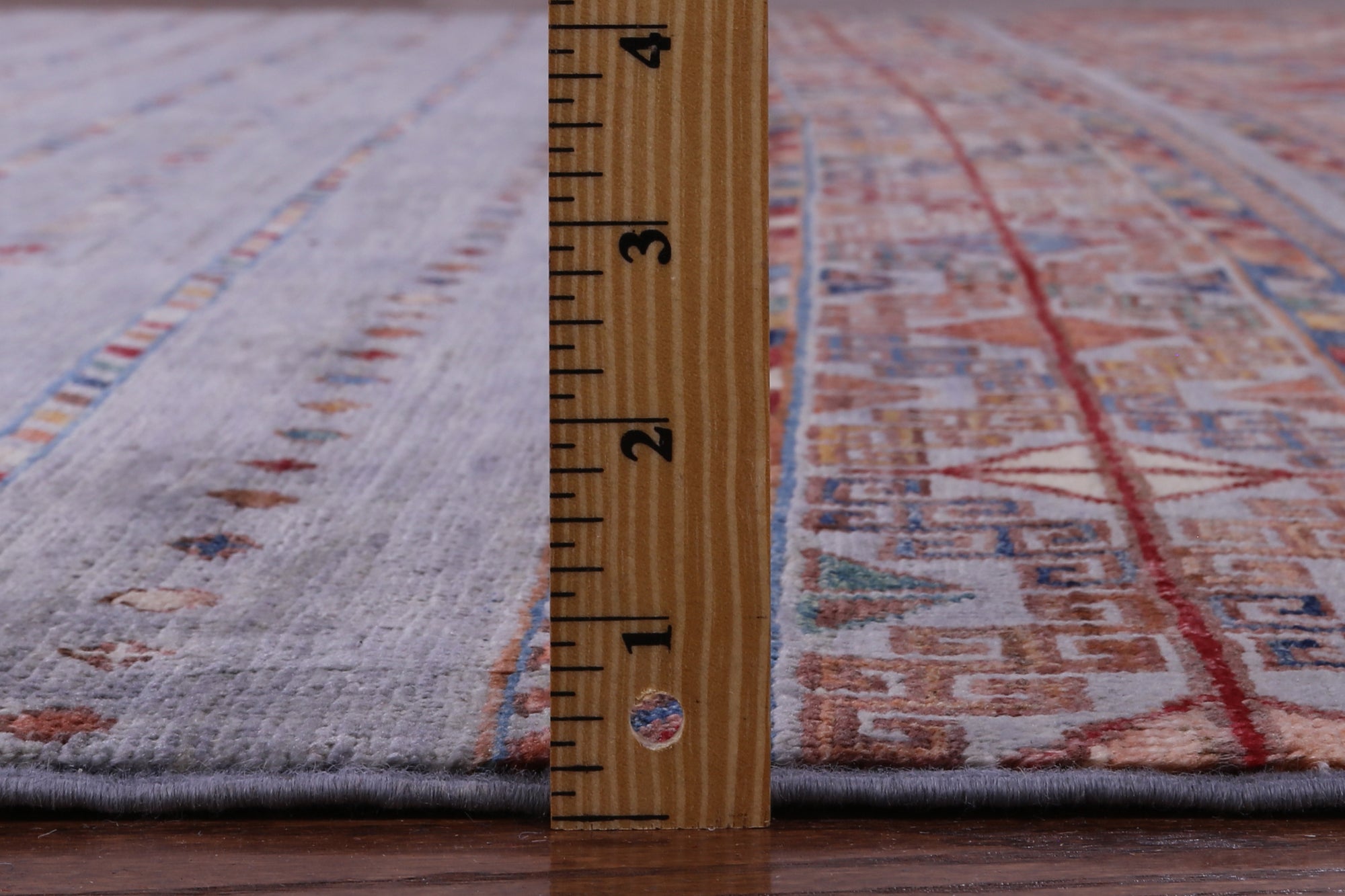 Grey Khorjin Persian Gabbeh Handmade Wool Rug - 8' 1" X 10' 0" - Golden Nile
