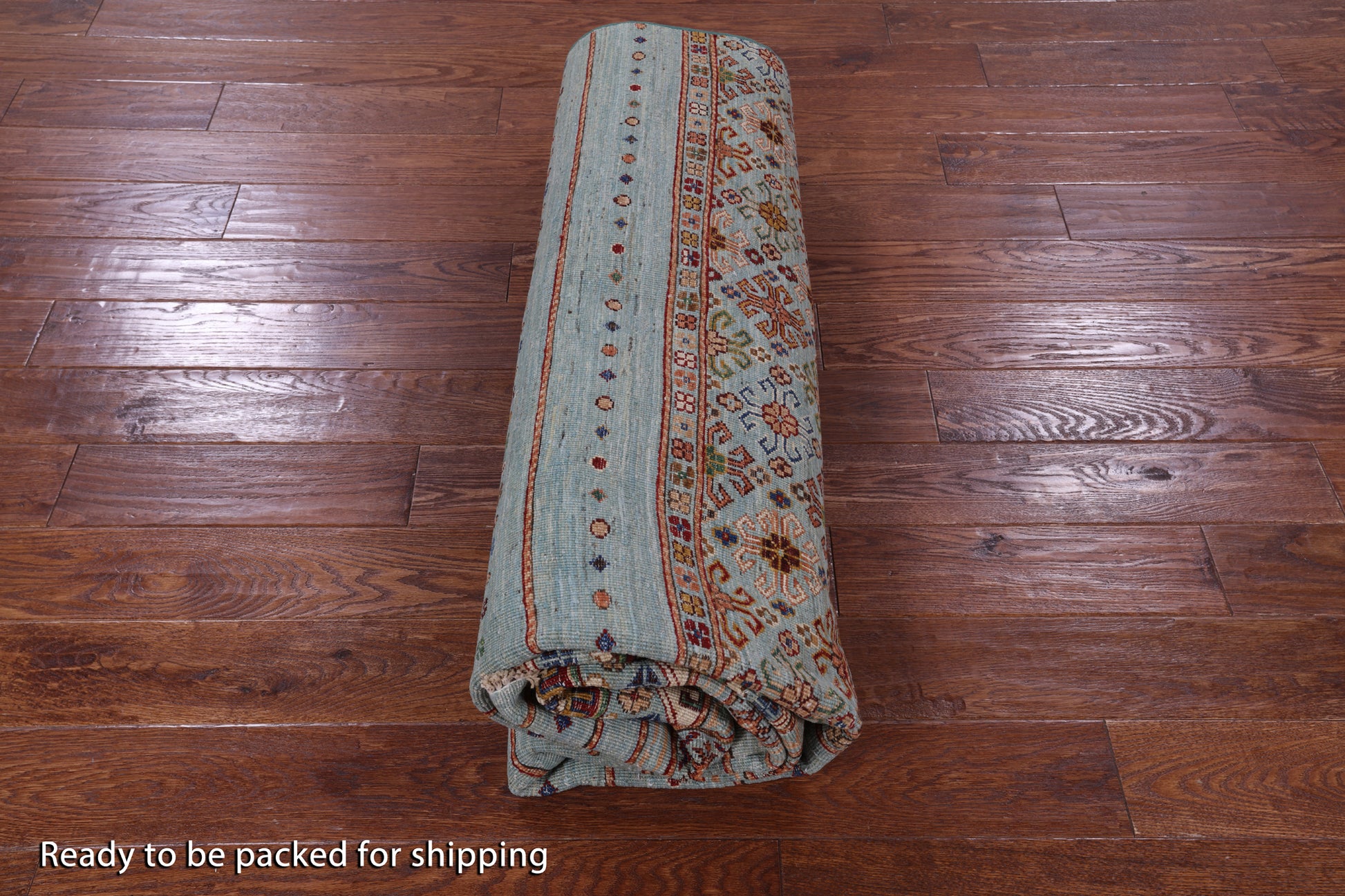 Khorjin Persian Gabbeh Hand Knotted Wool Rug - 6' 10" X 10' 0" - Golden Nile
