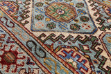 Khorjin Persian Gabbeh Hand Knotted Wool Rug - 6' 10" X 10' 0" - Golden Nile