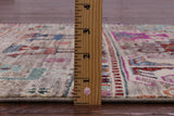 Tribal Persian Gabbeh Handmade Wool Runner Rug - 2' 9" X 10' 8" - Golden Nile