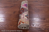 Tribal Persian Gabbeh Handmade Wool Runner Rug - 2' 9" X 10' 8" - Golden Nile