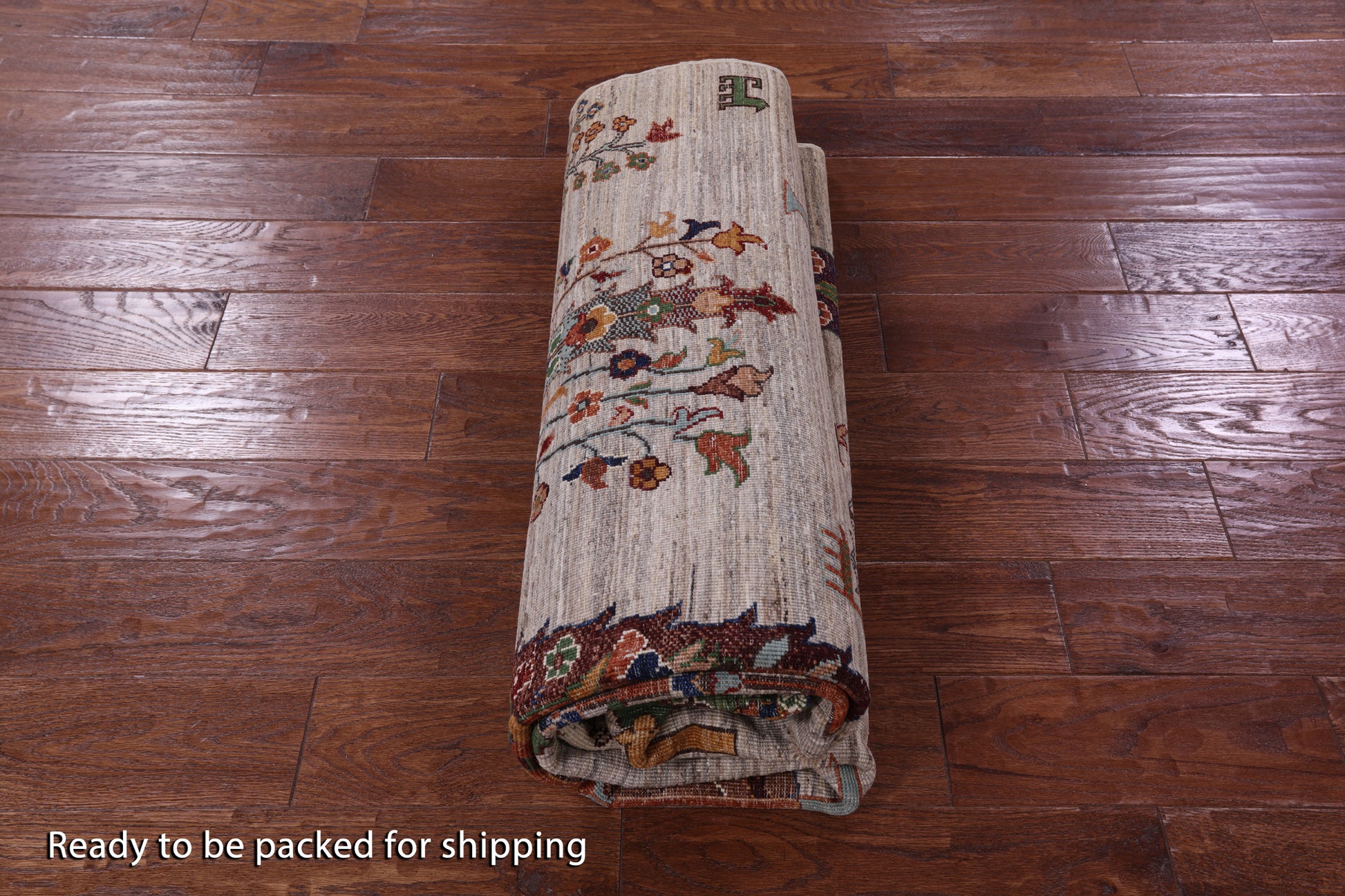 Tribal Persian Gabbeh Hand Knotted Wool Rug - 5' 7" X 7' 5" - Golden Nile