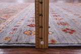 Khorjin Persian Gabbeh Hand Knotted Wool Rug - 5' 9" X 7' 10" - Golden Nile