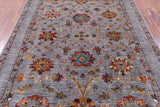 Peshawar Hand Knotted Wool Rug - 4' 11" X 6' 8" - Golden Nile