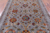 Peshawar Hand Knotted Wool Rug - 4' 11" X 6' 8" - Golden Nile