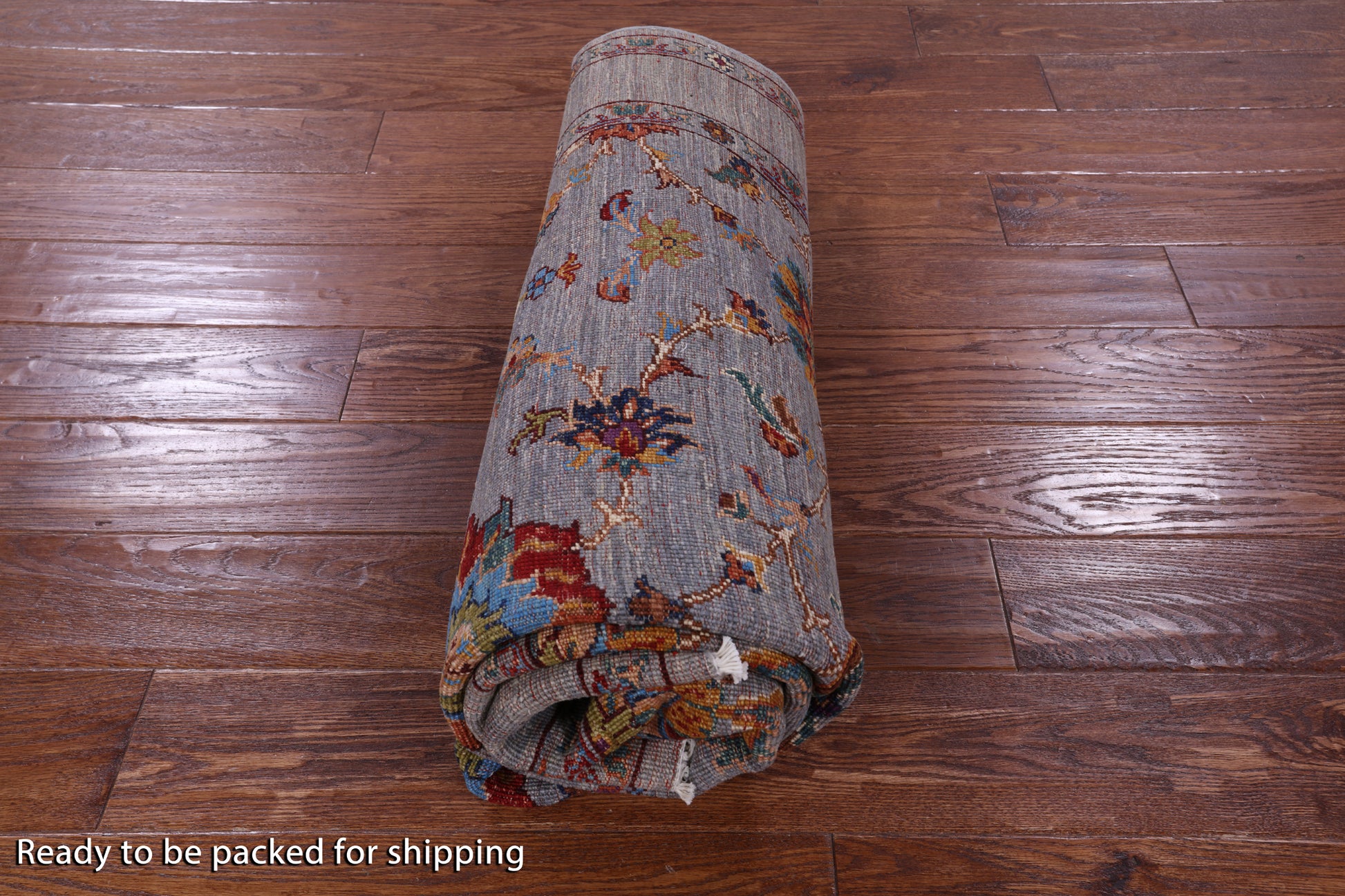 Peshawar Hand Knotted Wool Rug - 4' 11" X 6' 8" - Golden Nile