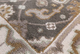 Turkish Oushak Hand Knotted Wool Runner Rug - 2' 6" X 9' 11" - Golden Nile