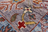 Turkish Oushak Hand Knotted Wool Rug - 8' 2" X 9' 8" - Golden Nile