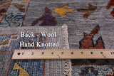 Turkish Oushak Hand Knotted Wool Rug - 8' 2" X 9' 8" - Golden Nile