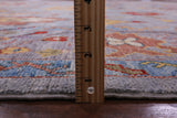 Turkish Oushak Hand Knotted Wool Rug - 8' 2" X 9' 8" - Golden Nile