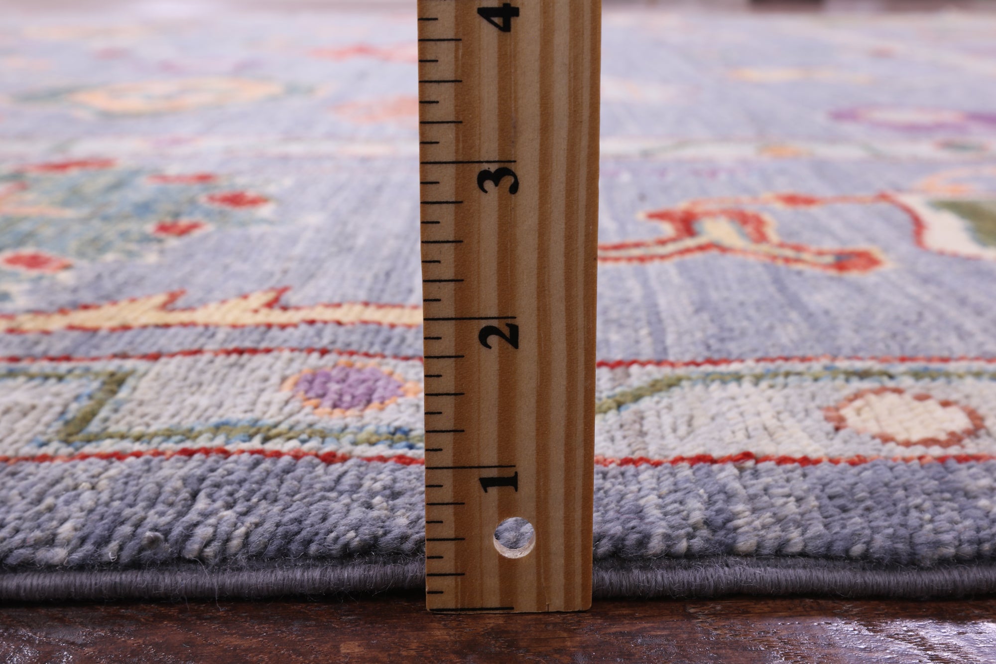 Turkish Oushak Handmade Wool Rug - 9' 0" X 11' 10" - Golden Nile