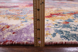 Geometric Persian Mamluk Hand Knotted Wool Rug - 8' 5" X 10' 0" - Golden Nile