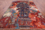 Persian Fine Serapi  Hand Knotted Wool Rug - 8' 11" X 11' 9" - Golden Nile