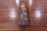 Persian Fine Serapi Hand Knotted Wool Rug - 9' 0" X 11' 10" - Golden Nile