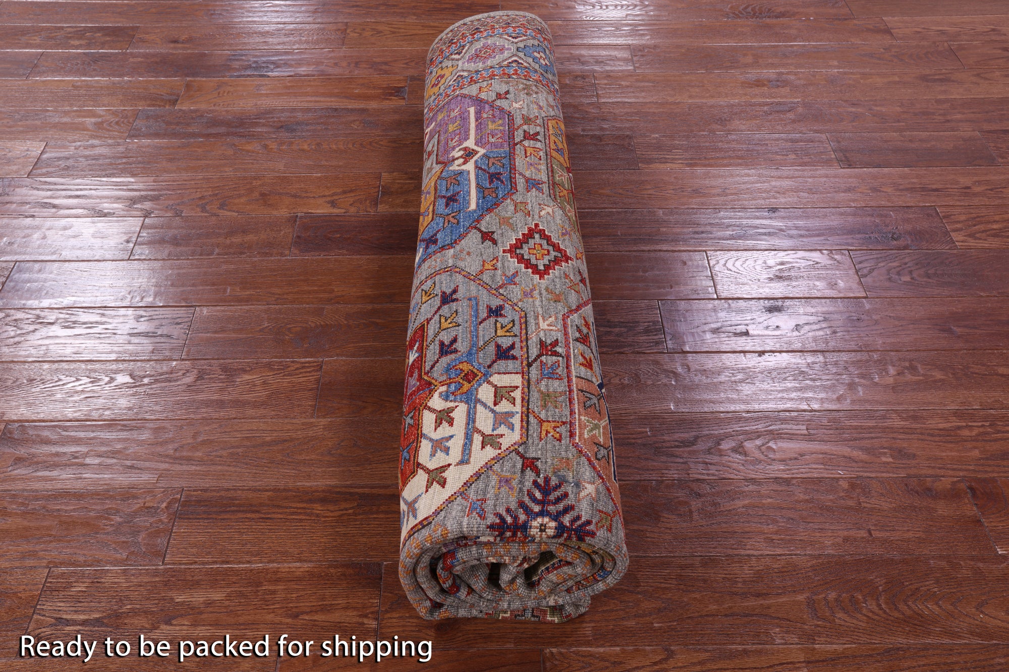 Turkmen Ersari Hand Knotted Wool Rug - 8' 3" X 10' 1" - Golden Nile