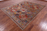Turkmen Ersari Hand Knotted Wool Rug - 8' 3" X 10' 1" - Golden Nile