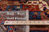 Turkmen Ersari Hand Knotted Wool Rug - 8' 3" X 10' 1" - Golden Nile