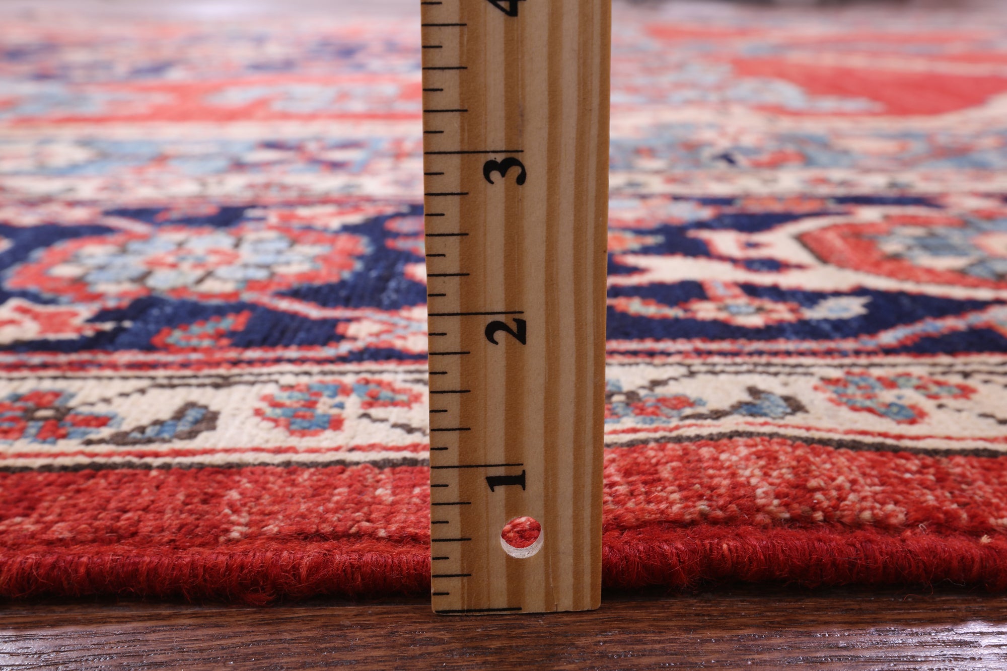 Red Persian Fine Serapi Handmade Wool Rug - 8' 11" X 12' 1" - Golden Nile