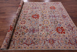 Persian Fine Serapi Hand Knotted Wool Rug - 7' 10" X 9' 6" - Golden Nile