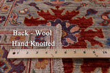 Persian Fine Serapi Hand Knotted Wool Rug - 7' 10" X 9' 6" - Golden Nile