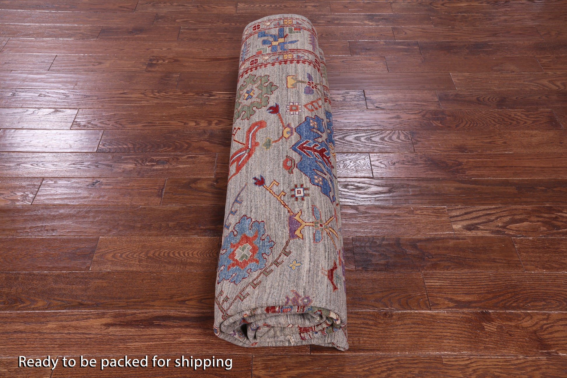 Persian Fine Serapi Hand Knotted Wool Rug - 8' 10" X 12' 1" - Golden Nile