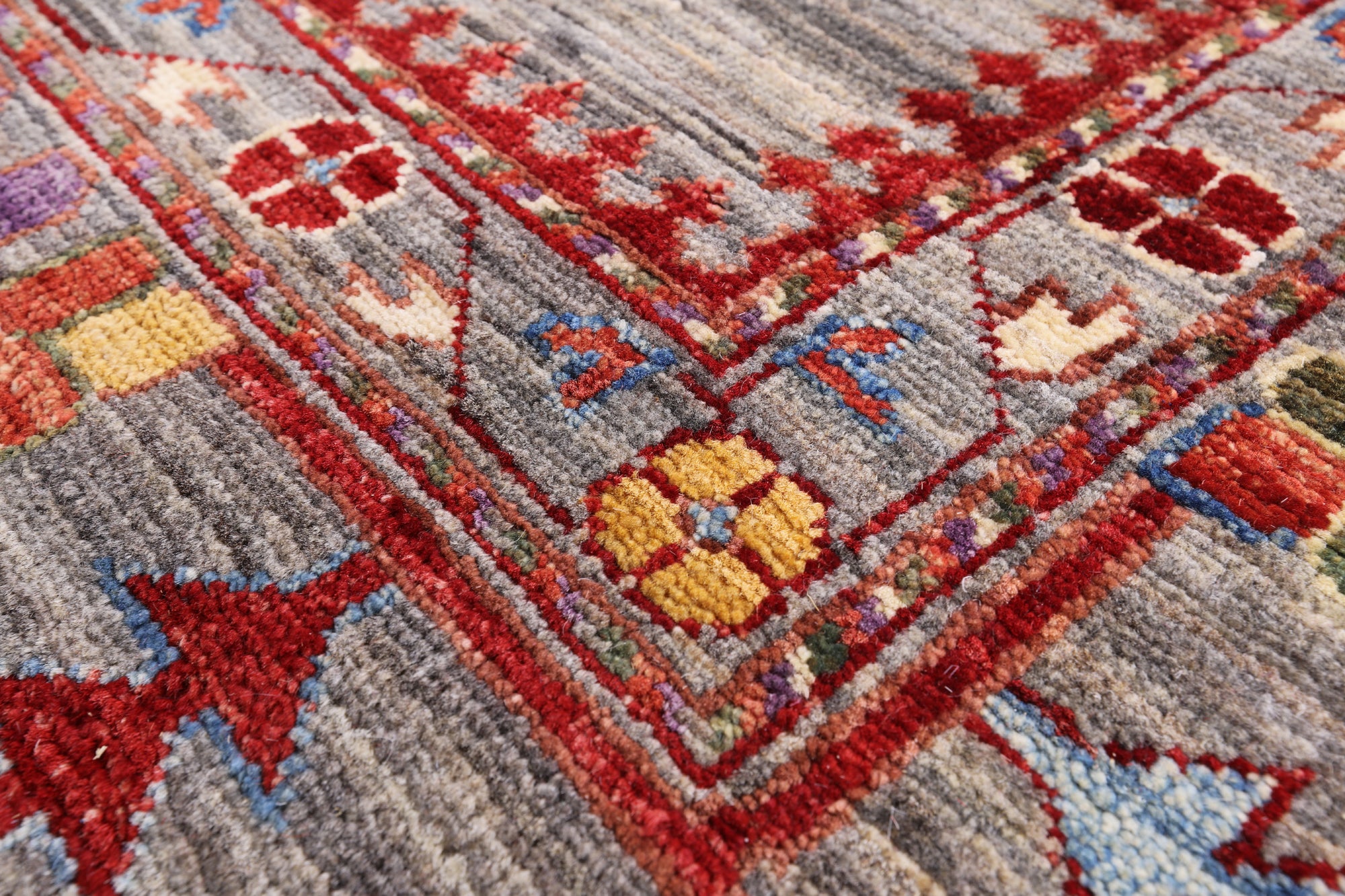 Persian Fine Serapi Hand Knotted Wool Rug - 8' 10" X 12' 1" - Golden Nile